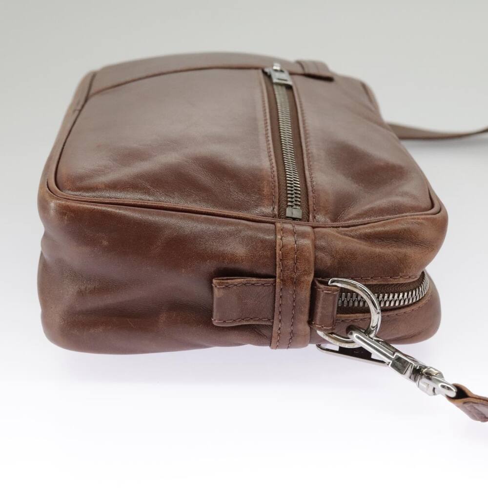 LOUIS VUITTON Defeel Shoulder Bag Suede Leather Brown M92357 - Picture 4 of 16
